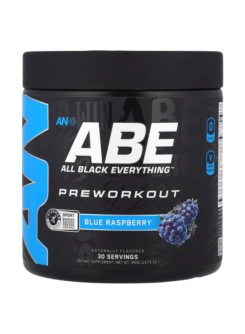 Preworkout, Blue Raspberry, 13.75 oz (390 g)